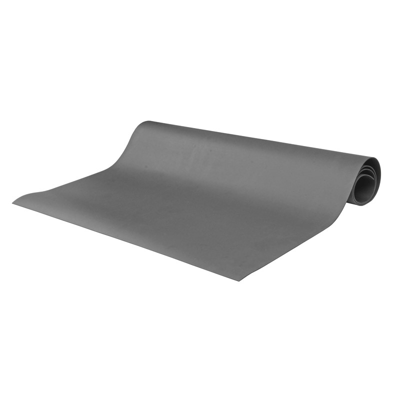 SCS 8820 MAT ROLL, 2LAYER RUBBER, 8800 SERIES, GRAY, 0.065"x30"x40'
