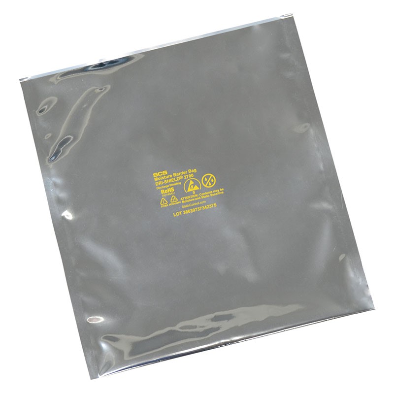 SCS D271824 MOISTURE BARRIER BAG, DRISHIELD 2700, 18x24, 100 EA