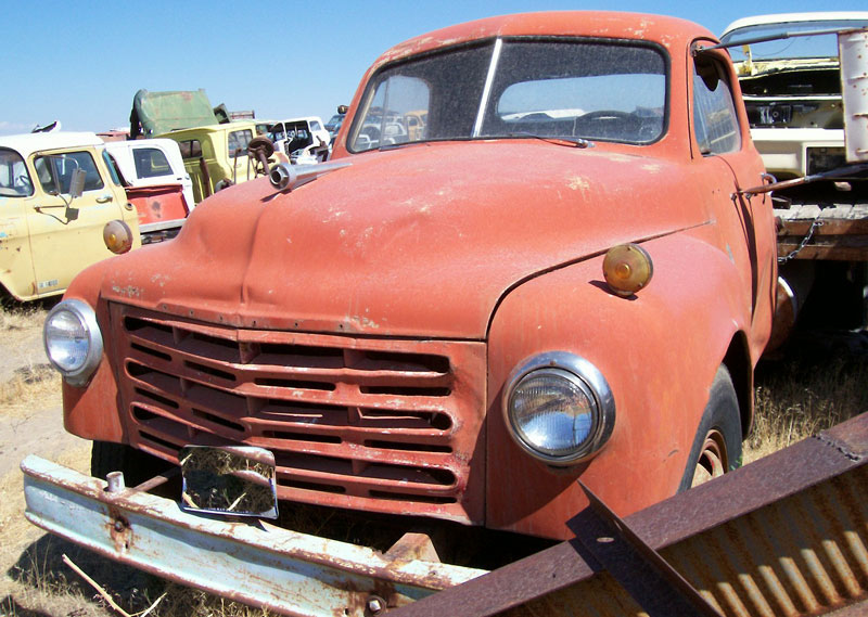 1951 Studebaker Model 2R15 One Ton Flatbed Farm Truck For Sale
