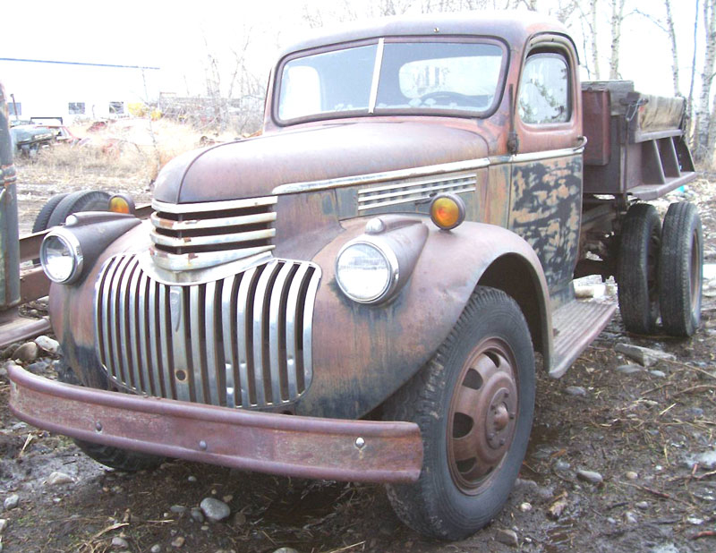 1942 Chevrolet 2 Ton Dump Truck with Anthony Bed For Sale