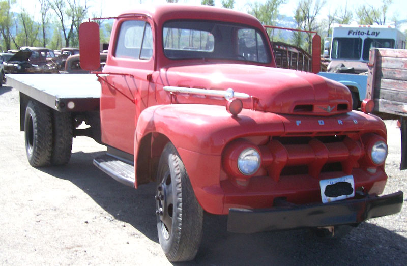 1952 Ford 1 1/2 Ton F5 Flatbed V8 Farm Truck For Sale