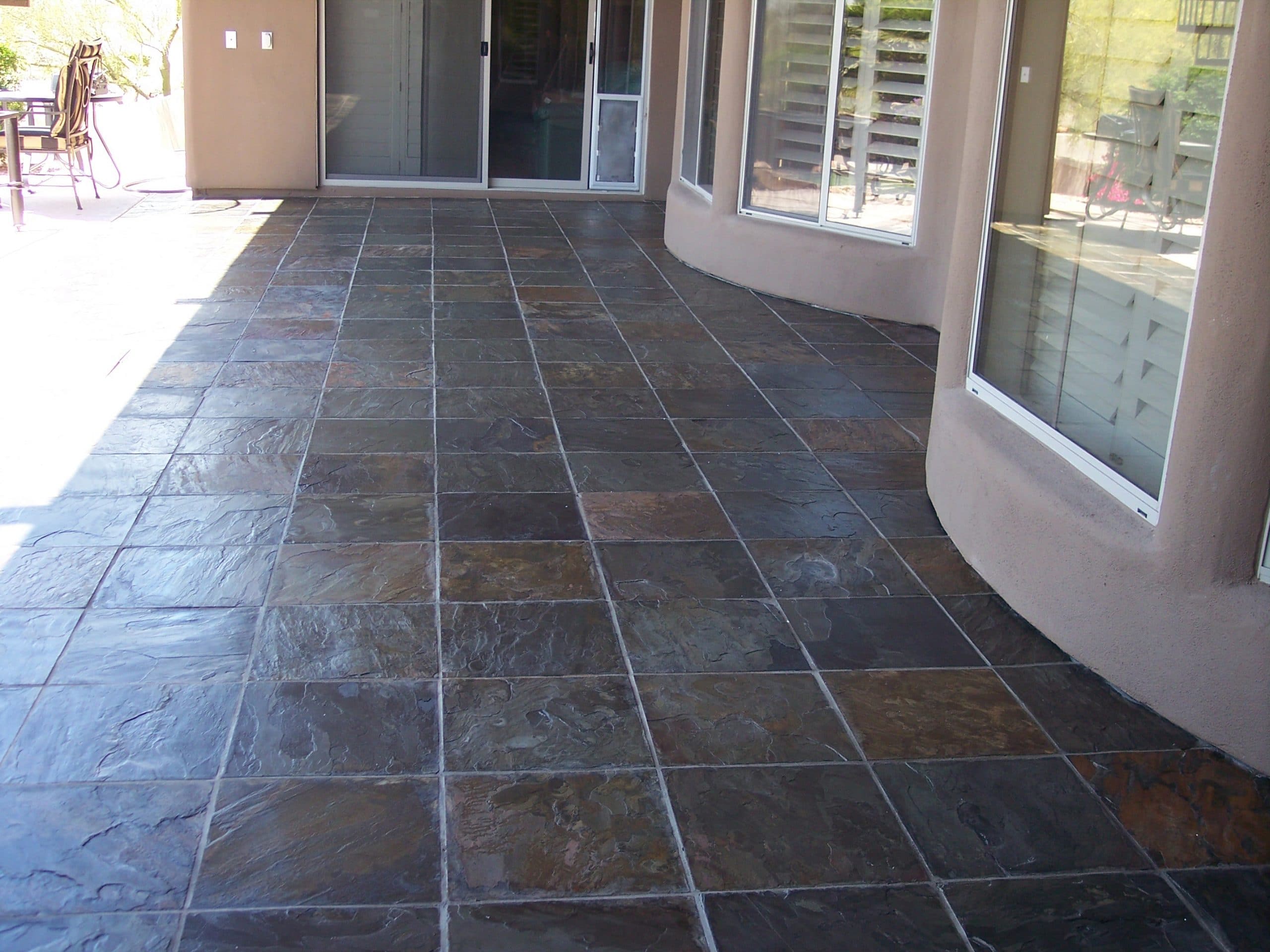 Slate & Stone Tile Cleaning Desert Tile & Grout Care
