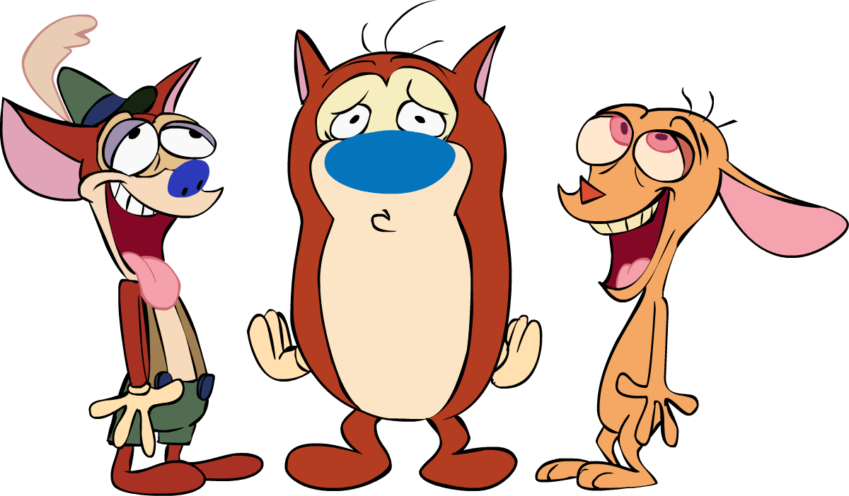 Ren & Stimpy With Friend Desi Comments