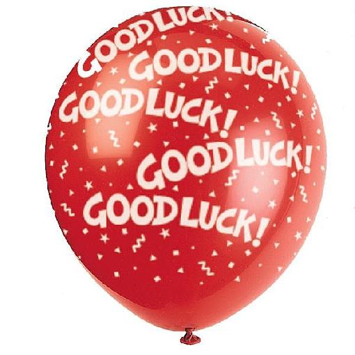 Good Luck Red Baloon Graphic Desi Comments