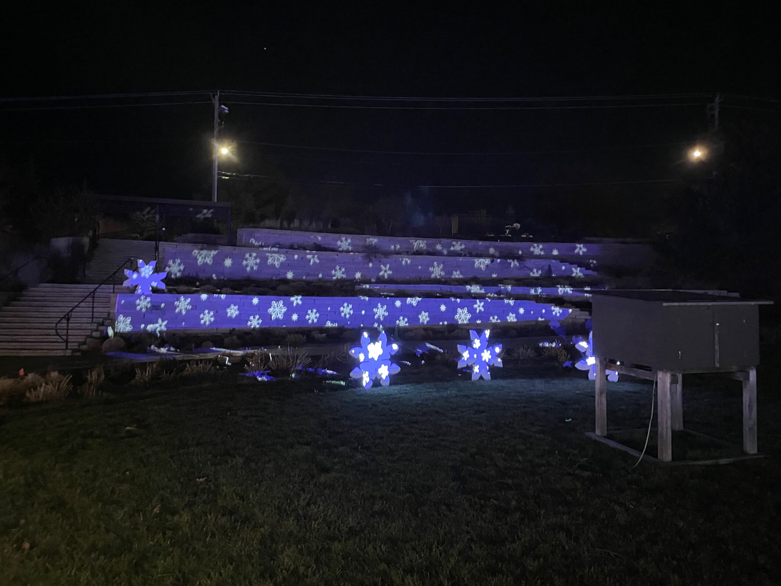 Iowa State design students create animated display for Reiman Gardens