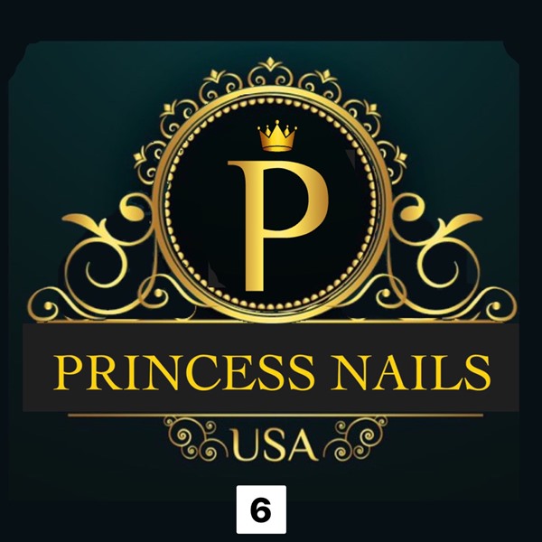 ออกแบบโลโก้ ร้านสปาเล็บ Princess Nail USA Design365days