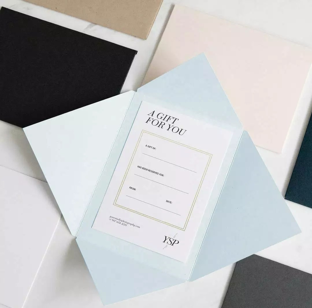 The perfect gift Paper Shop Presentation Envelopes 6x8 Folders