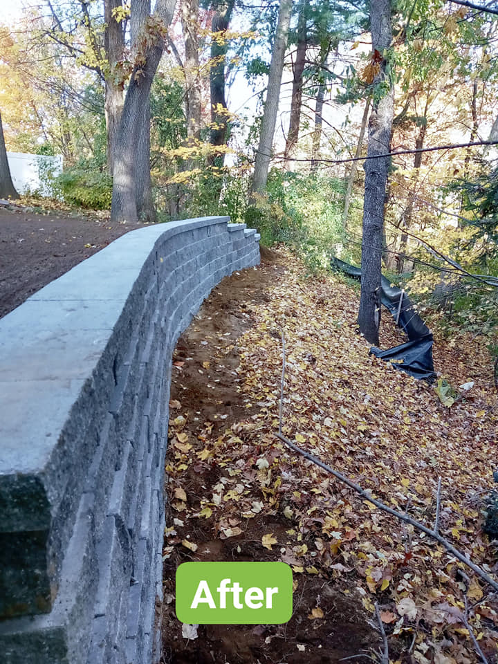 Holyoke, MA Retaining Wall Builder Block & Stone Walls