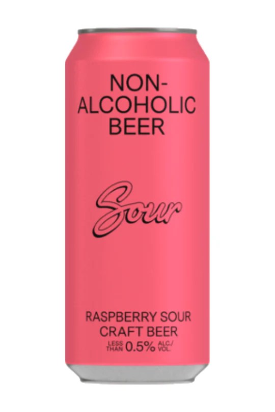 BSA (NonAlcoholic) Raspberry Sour Designated Drinks