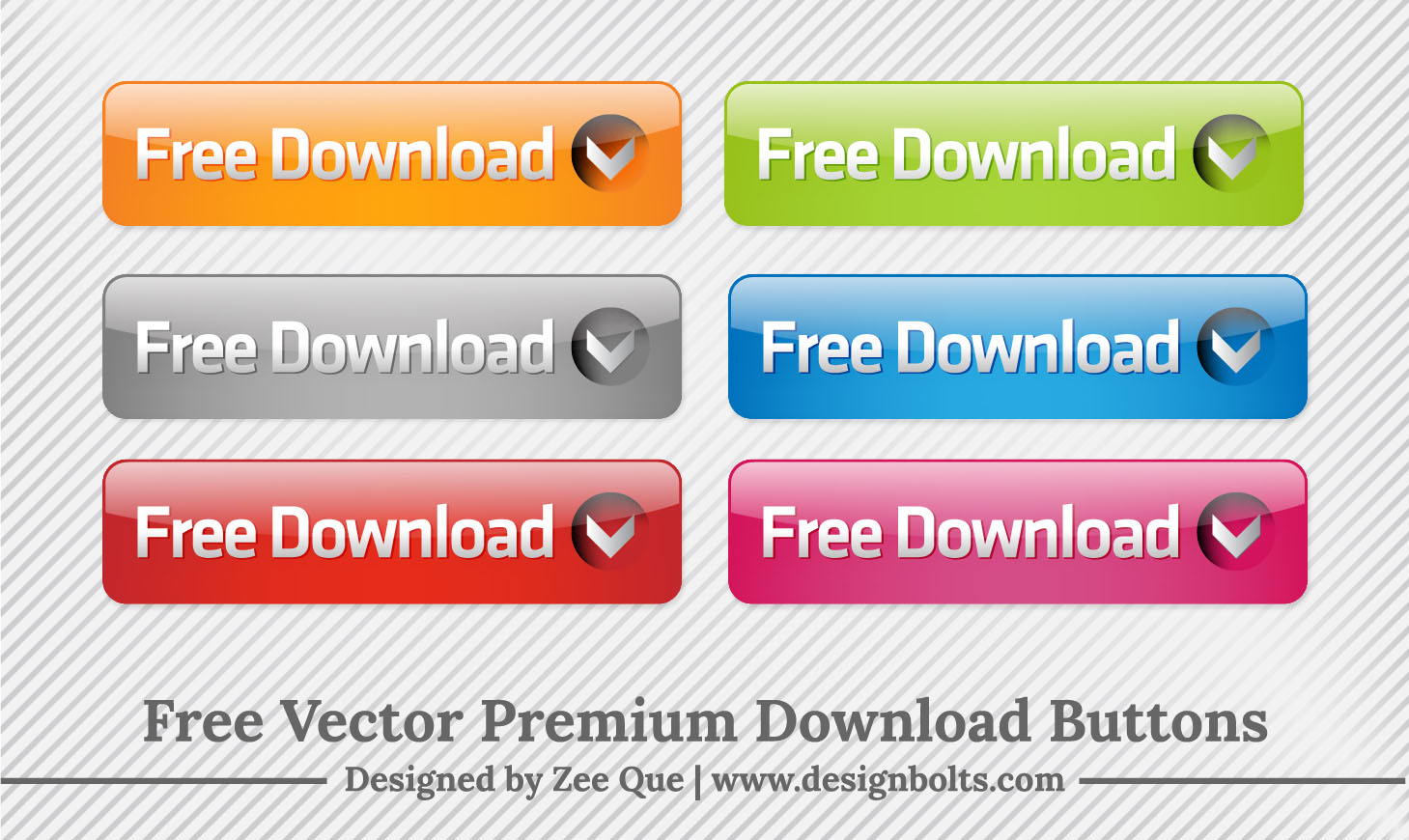 Free Vector Premium Download Button Icons In (.ai & .eps