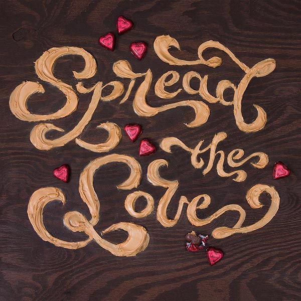 30 Creative Examples of Food Lettering & Typography by Danielle Evans