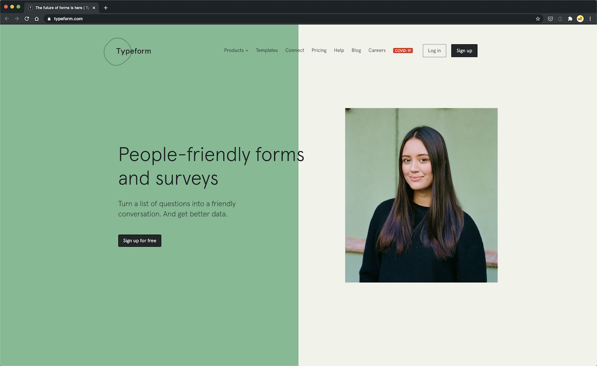 17 Beautiful Left Aligned site Designs for 2020
