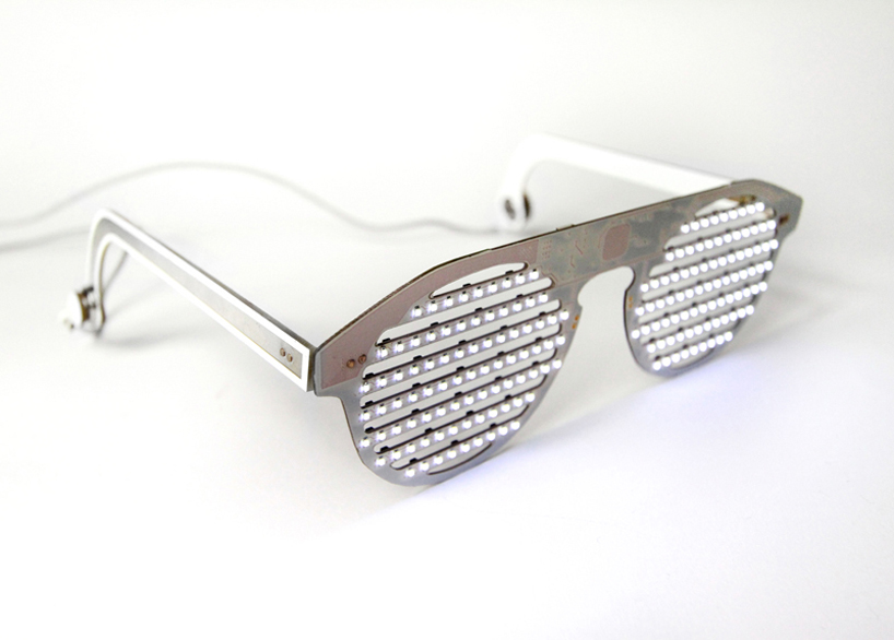 DIY LED glasses the bright eyes kit by technology will save us