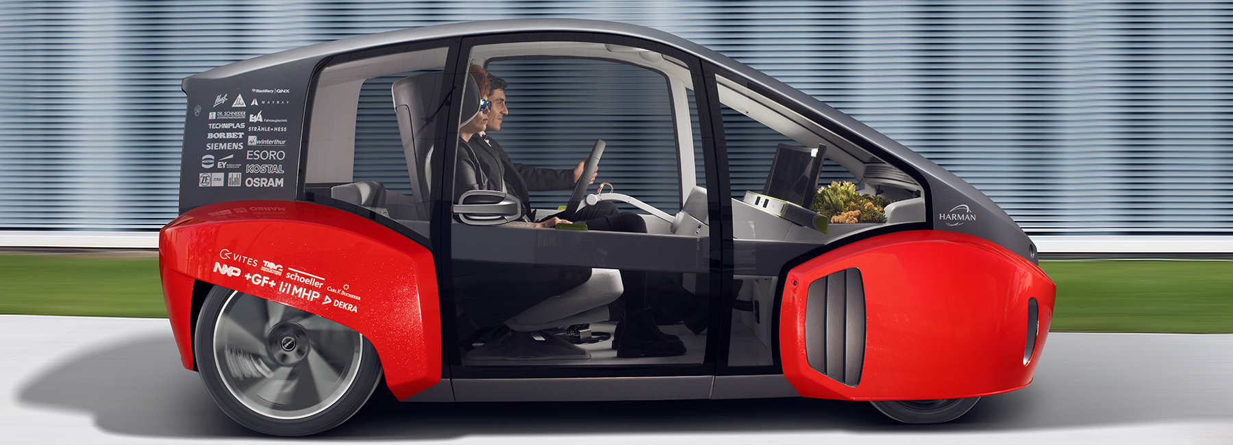 rinspeed's selfdriving electric 'oasis' concept car features a