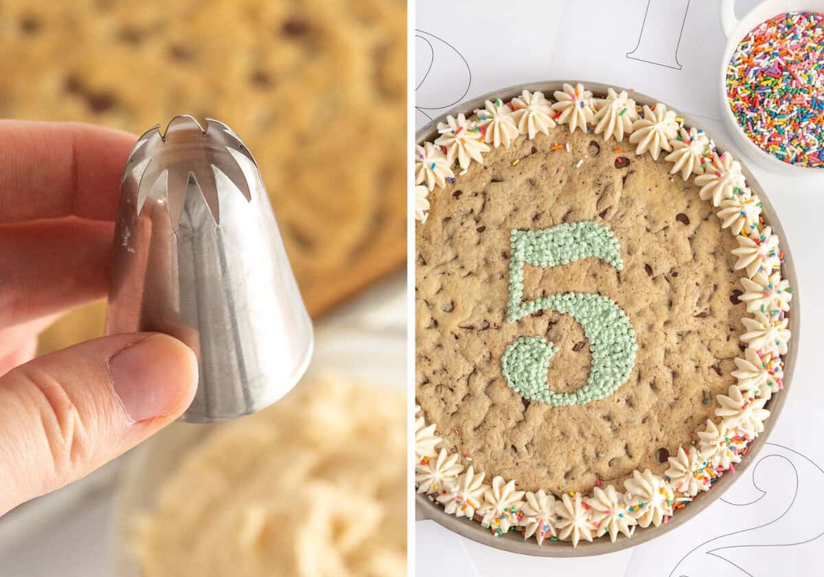 The Best Cookie Cake Icing Design Eat Repeat