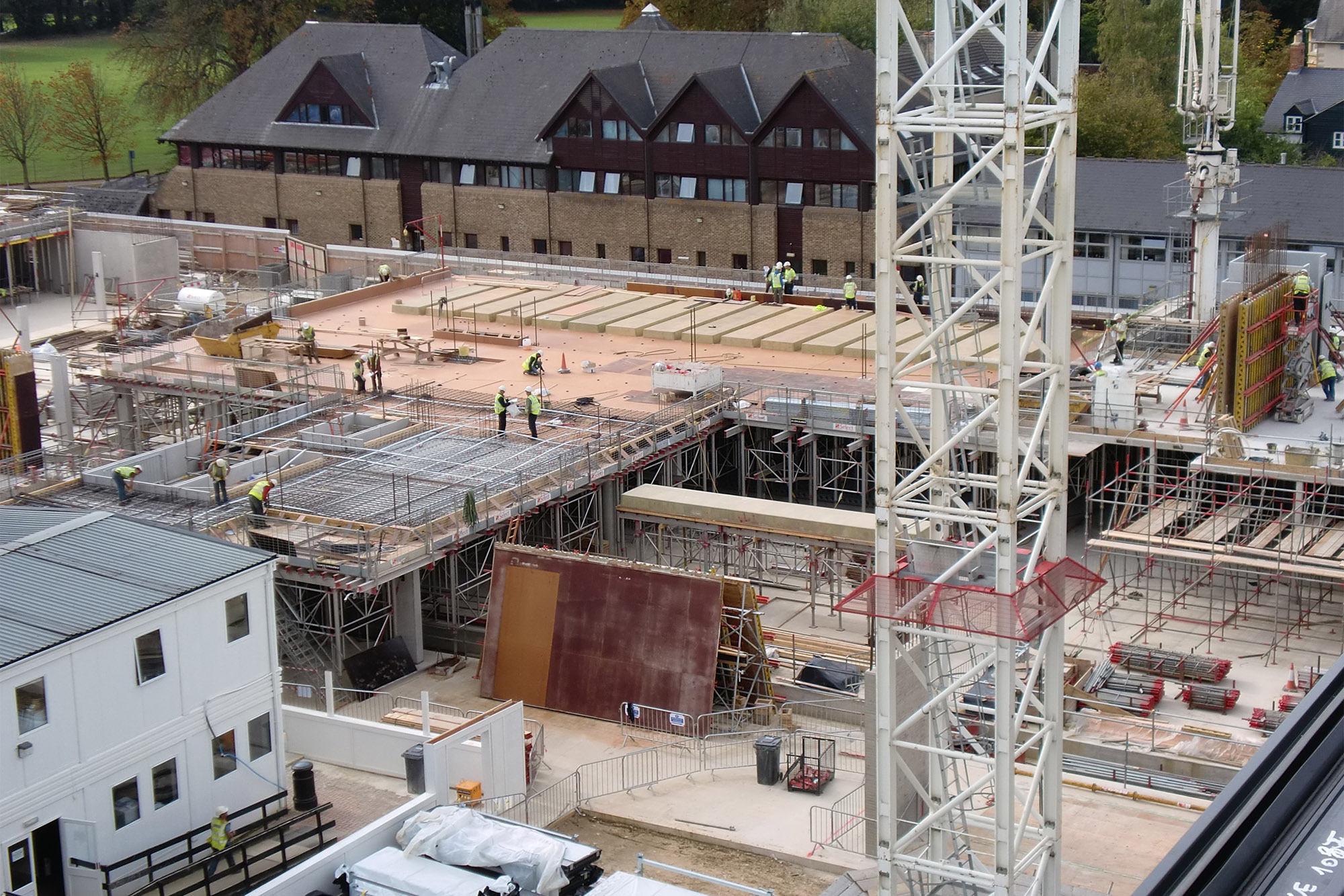 Oxford Brookes University construction works Design Engine Architects