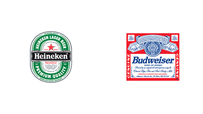 Sitte heineken emblem mitschnitt miro gera 21 12 19. What popular logos look like when you swap colors with ...