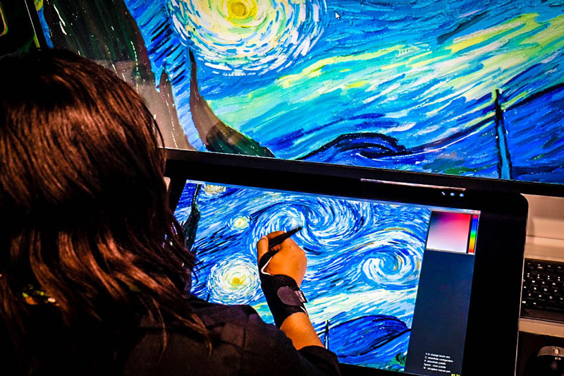 Project Wetbrush a new 3D painting software by Adobe and