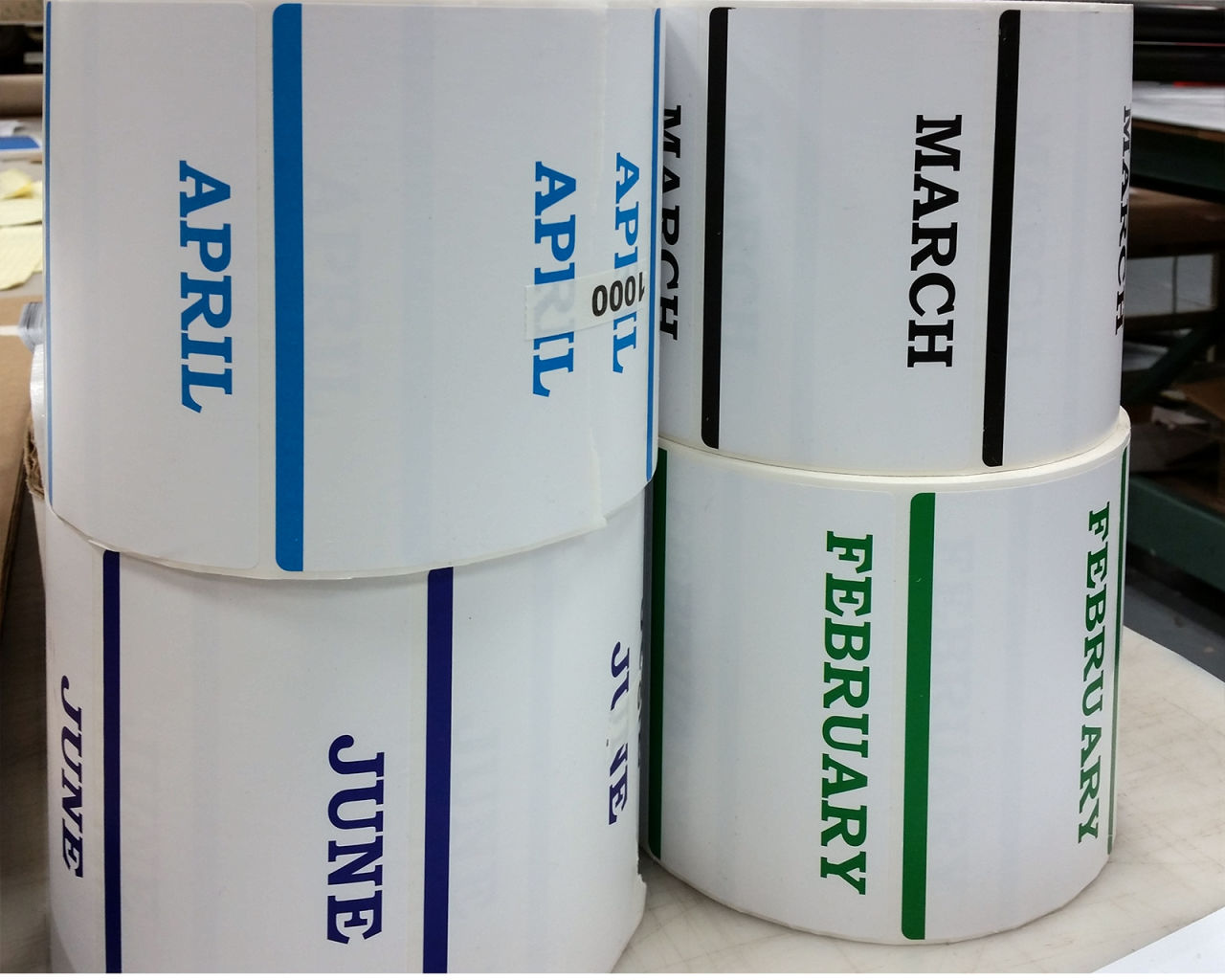 Designer Decal Roll Labels