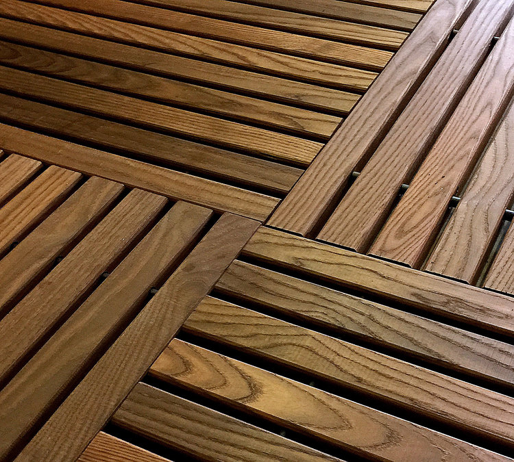 Terrace Tiles Toronto Outdoor Flooring (Wood & Recycled Plastic
