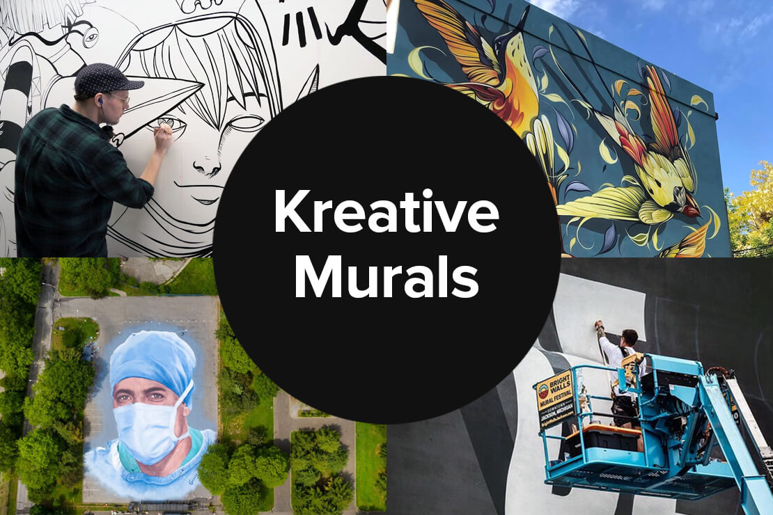 Murals Kreative Wandmalerei ["Werke im öffentlichen Raum"]