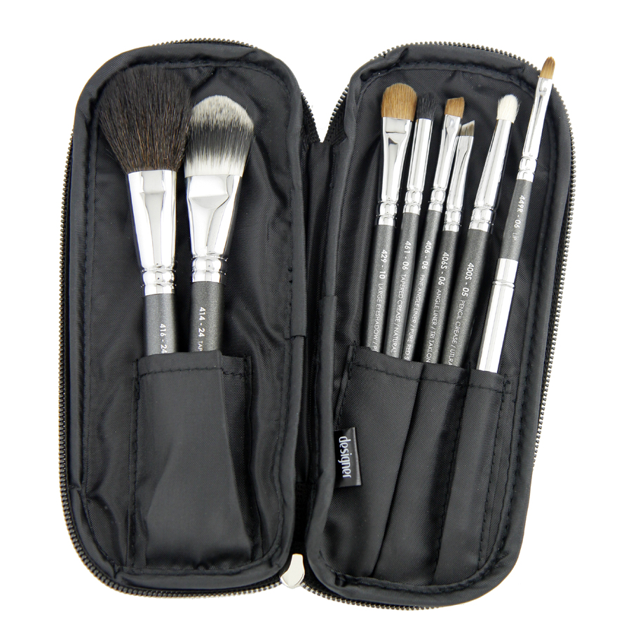 598 ZipAround Brush Pouch Brush Pouch Makeup Brush Carrying Case