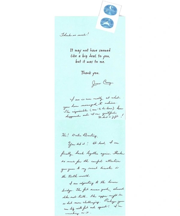 Huntingdon Valley Dentist Patient TestimonialsDr. Steven C. Bunting