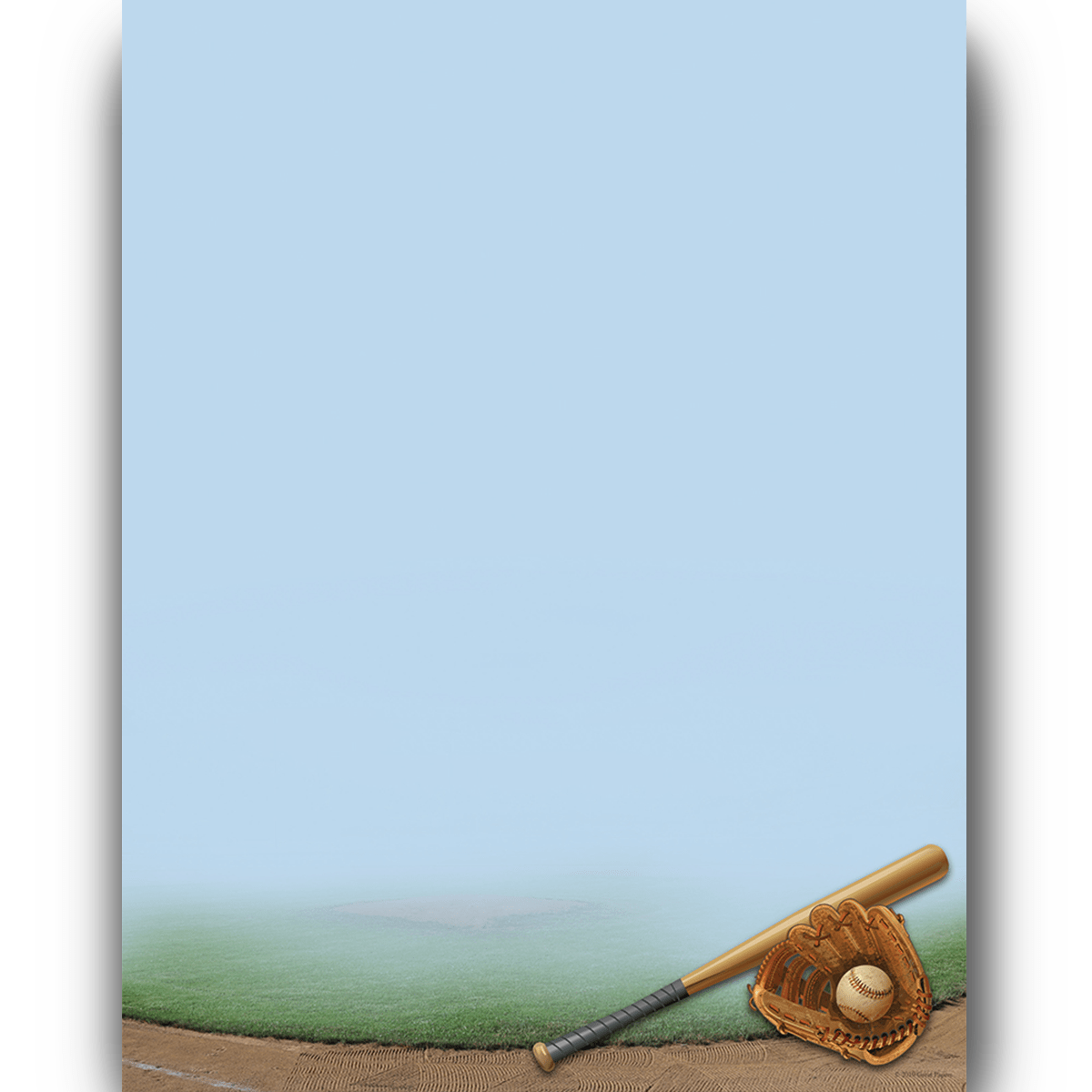 Sports stationery golf themed stationery