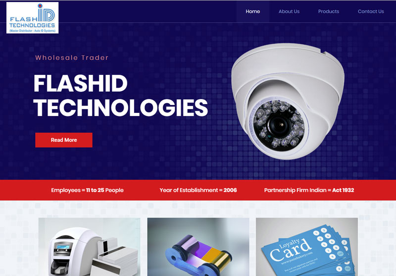 Flash ID Technology site Designers in Madurai