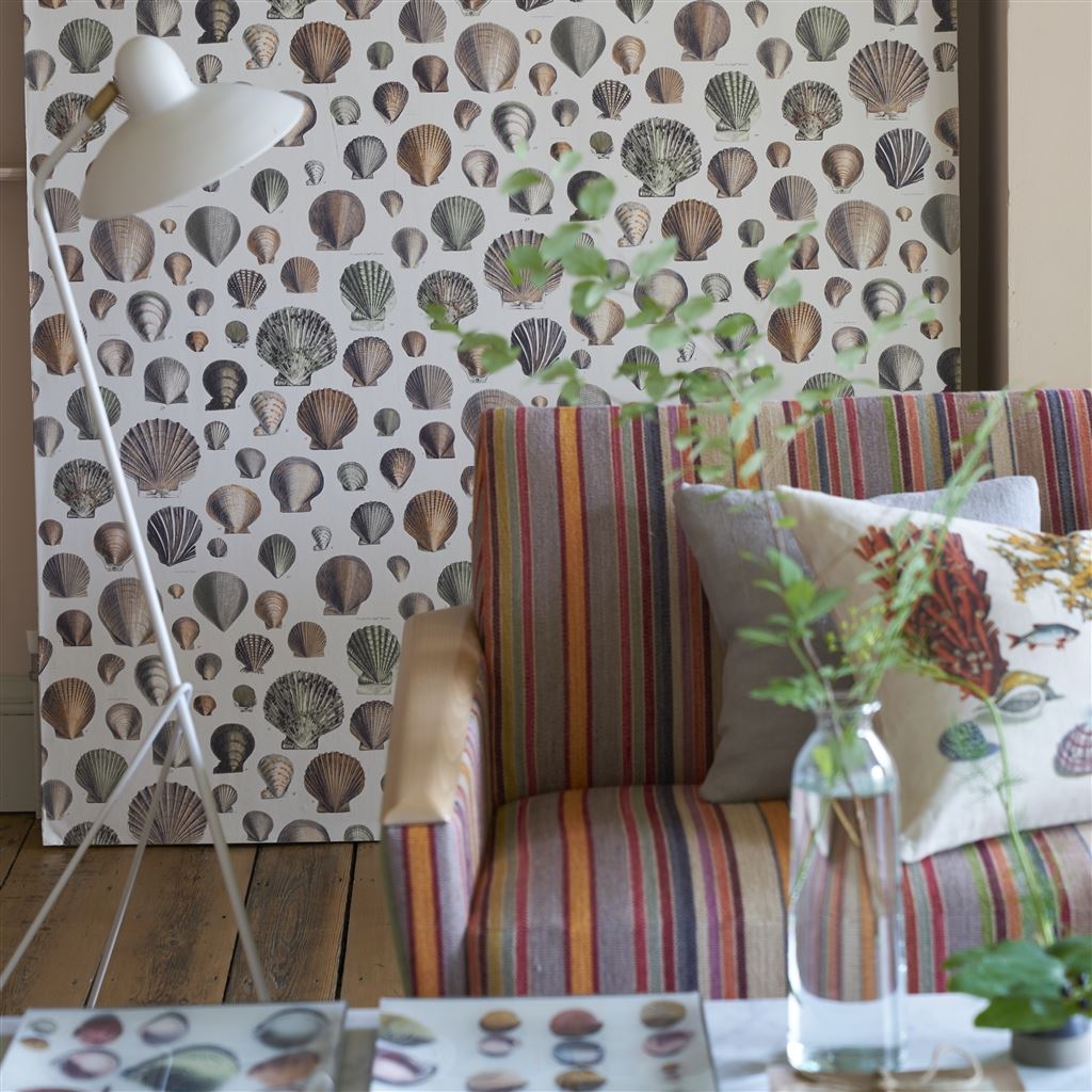 Herring Cove Fuchsia Fabric John Derian Designers Guild