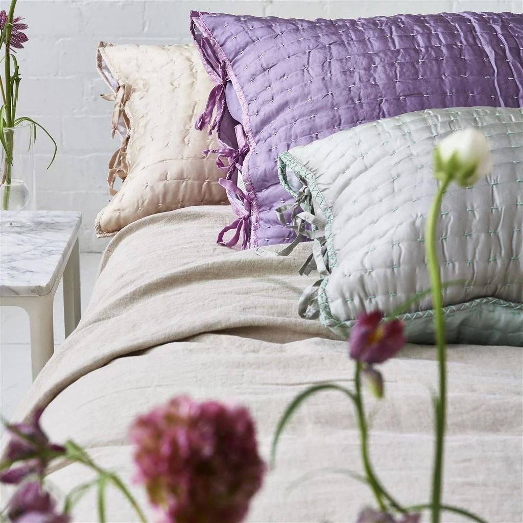 Chenevard Damson & Magenta Quilts & Pillowcases Designers Guild
