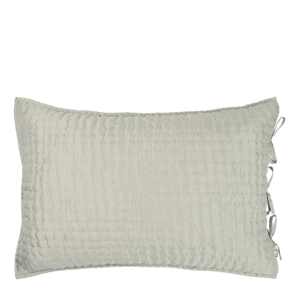 Chenevard Pebble & Duck Egg Quilts & Pillowcases Designers Guild