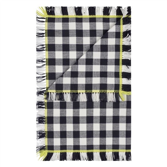 Saliya Noir Runner, Placemats & Napkins Designers Guild