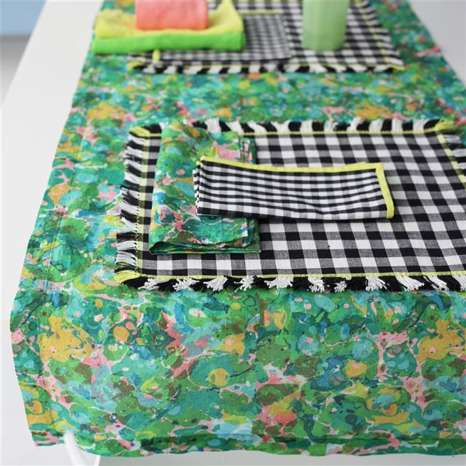 Delahaye Emerald Runner, Placemats & Napkins Designers Guild