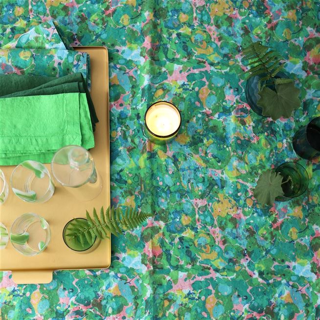 Delahaye Emerald Runner, Placemats & Napkins Designers Guild