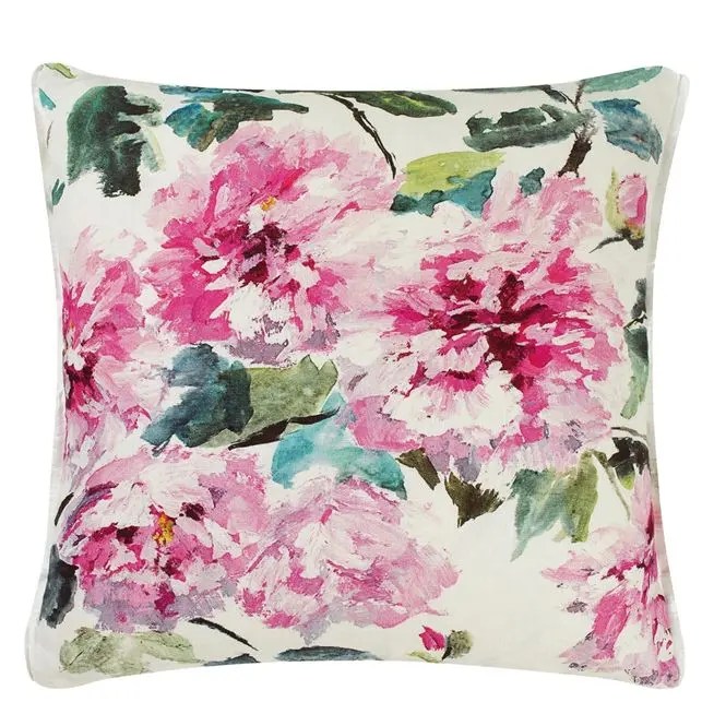 Shanghai Garden Peony Cushion Designers Guild