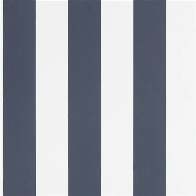 spalding stripe navy / white wallpaper Ralph Lauren