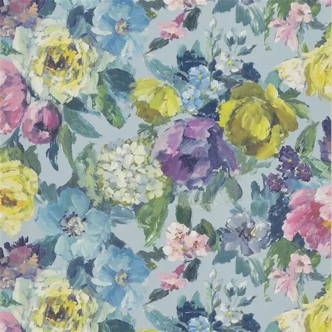 roseto celadon wallpaper Designers Guild