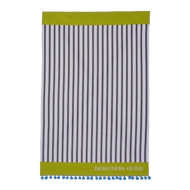 Franchini Graphite Tea Towel Designers Guild