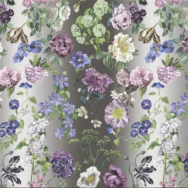 Alexandria Amethyst Shower Curtain Designers Guild