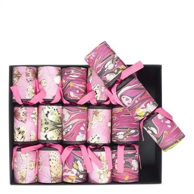 Fuchsia Luxury Christmas Crackers Designers Guild