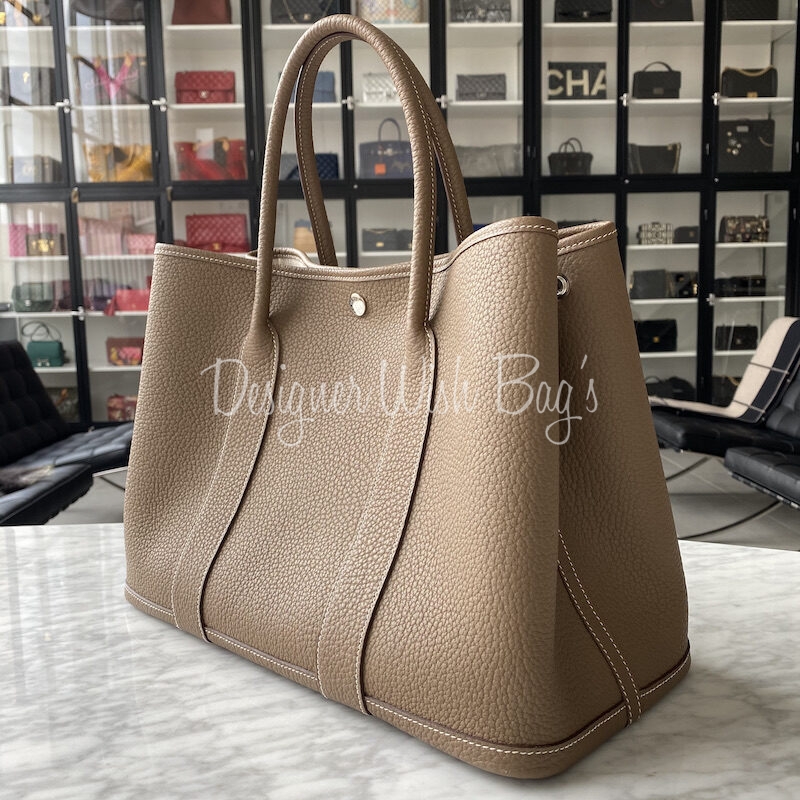Hermès Garden Party Etoupe Designer WishBags
