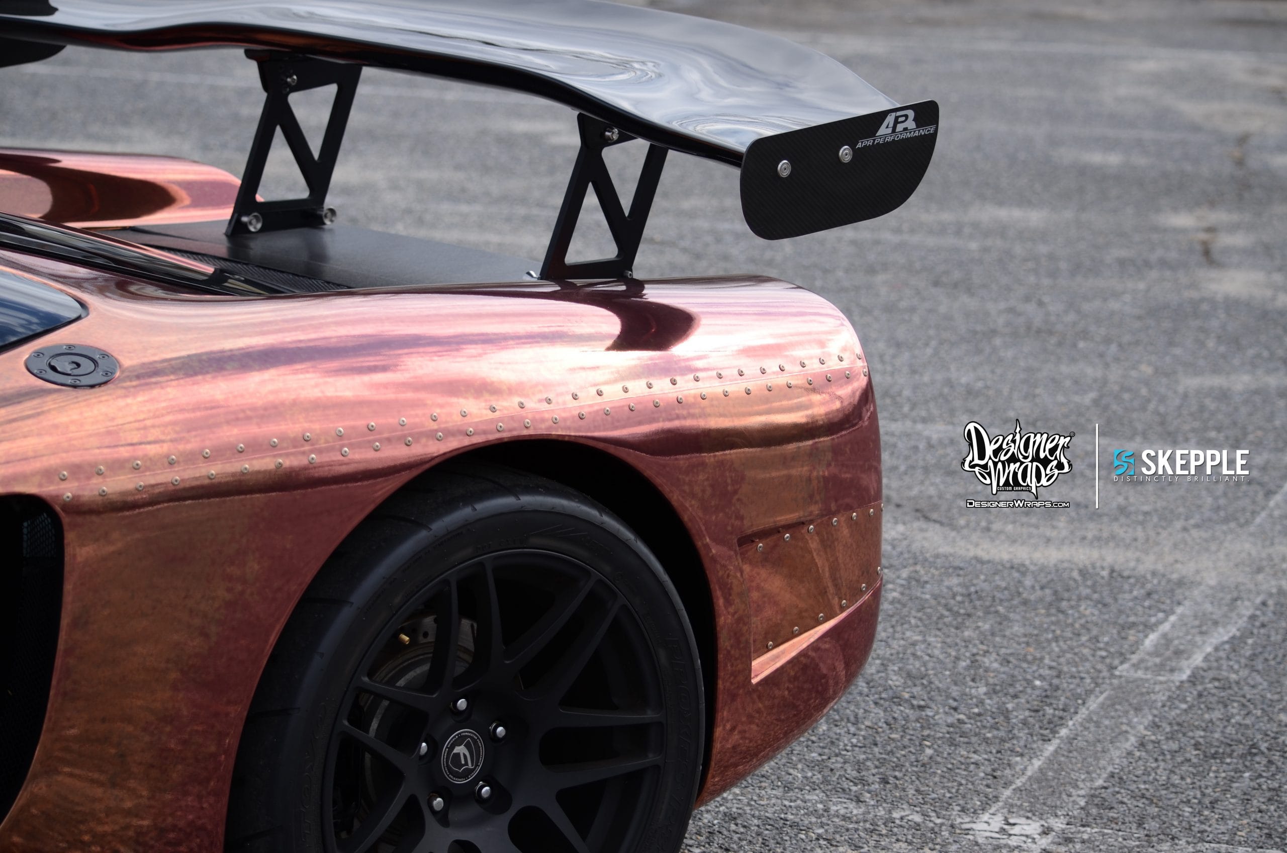 The Copper Chrome Factory Five GTM Designer Wraps