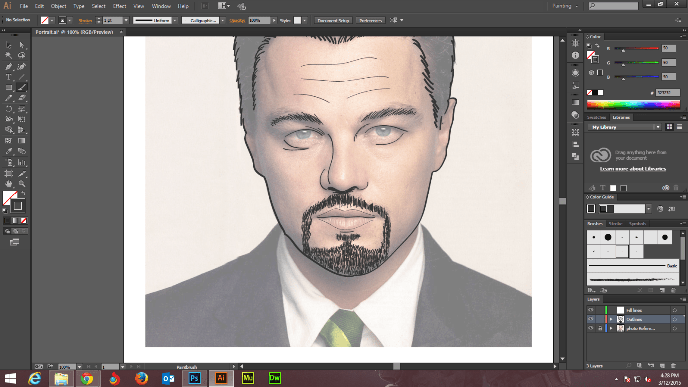 How to Create Digital Art and Marker Style Portrait with Adobe How to Create Digital Art and Marker Style Portrait with Adobe