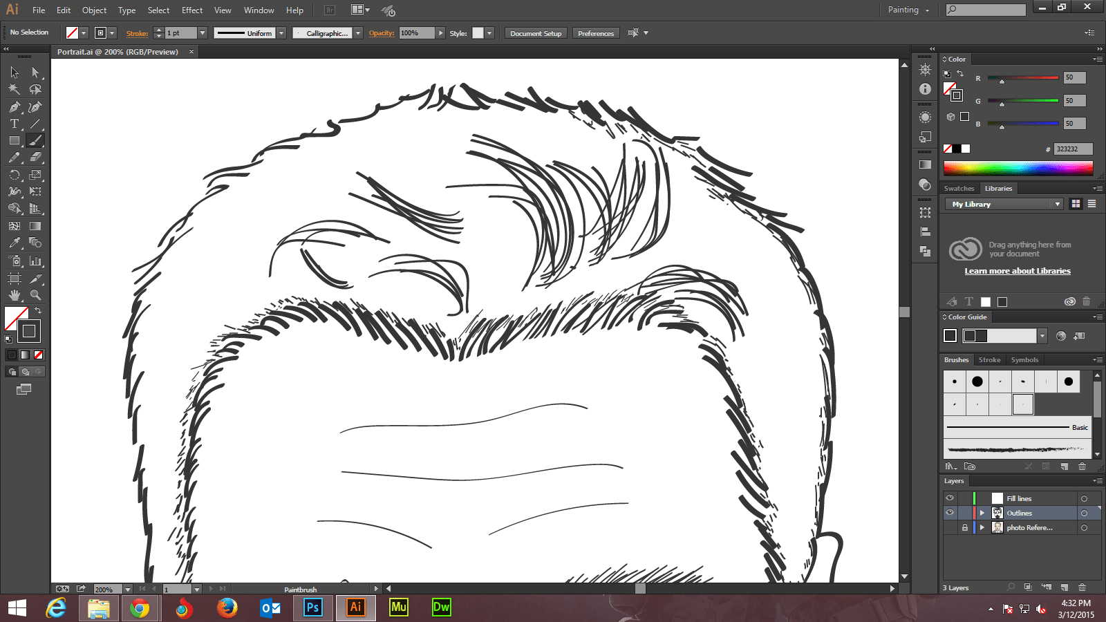 How to Create Digital Art and Marker Style Portrait with Adobe How to Create Digital Art and Marker Style Portrait with Adobe