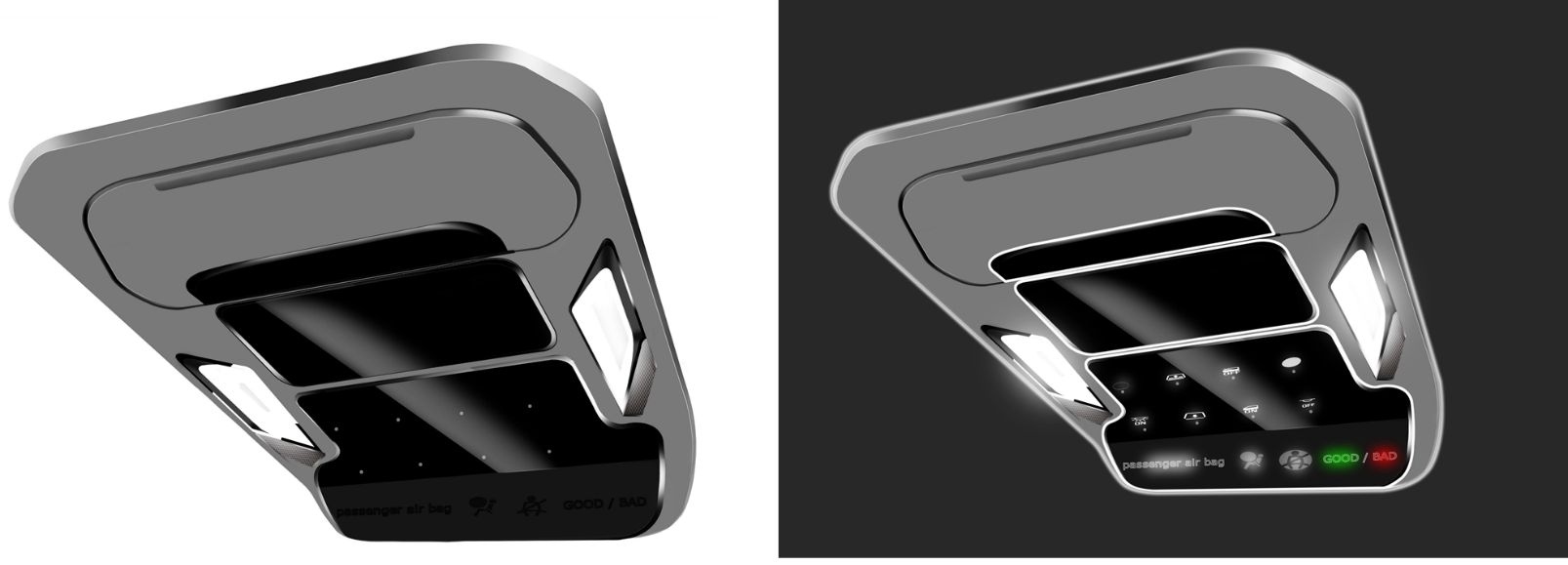 Design HMI Overhead Console Design Cost Target