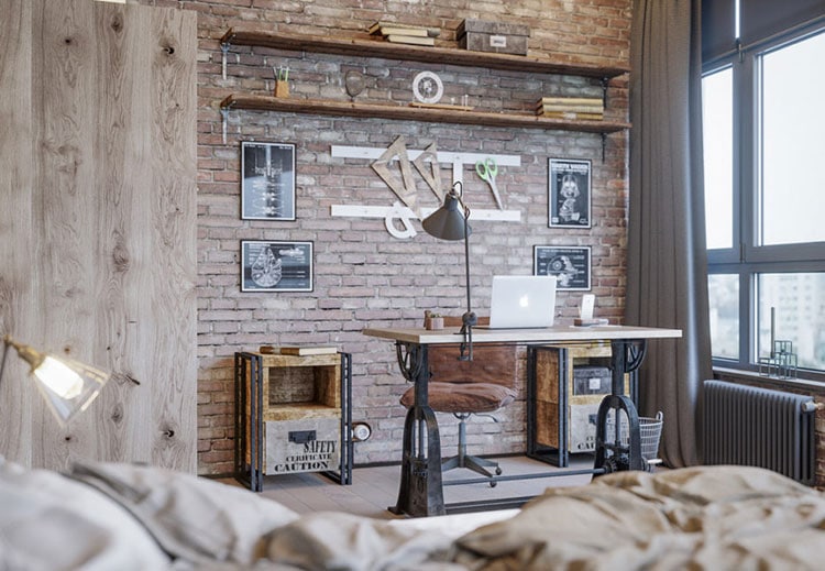 65 Modern Bedroom Office Design Ideas in 2023