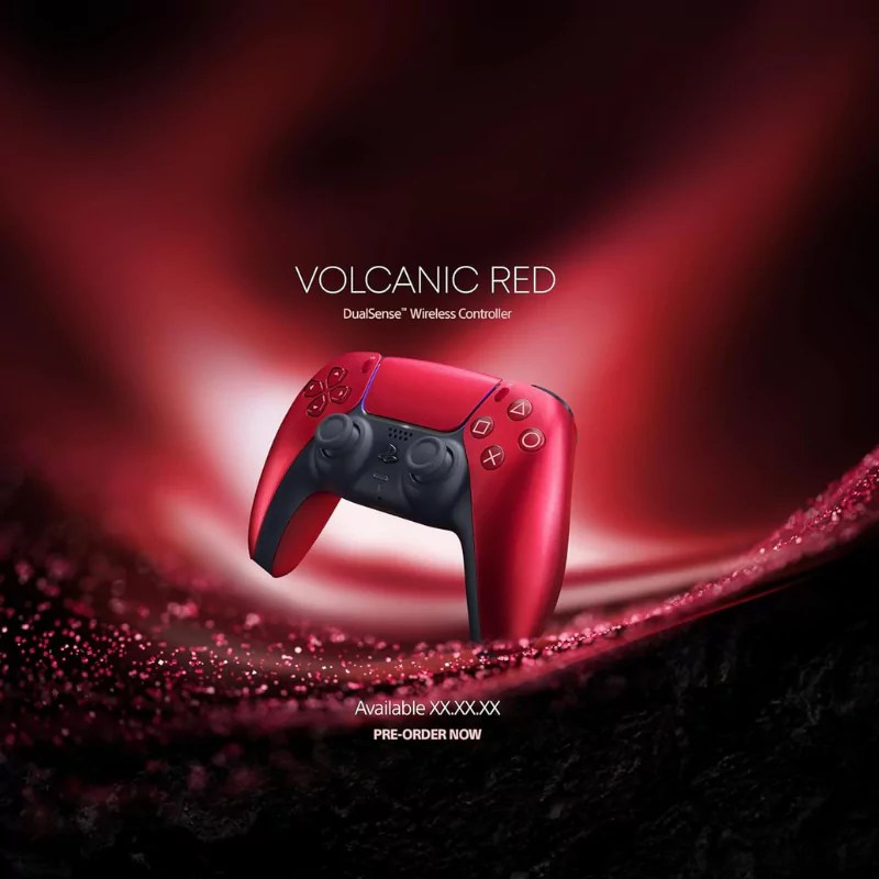 Sony PlayStation 5, PS5 DualSense Wireless Controller Metallic Red
