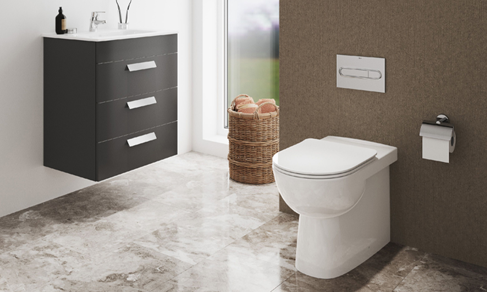 Roca introduces new comfort height and rimless to WCs portfolio