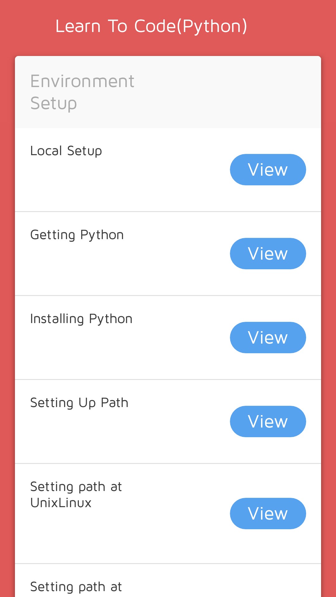 Learn To Code (PYTHON)